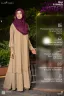 ABAYA AR-RUMAISHA PREMIUM SNAP BUTTON ABAYA