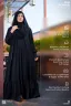 ABAYA AR-RUMAISHA PREMIUM SNAP BUTTON ABAYA