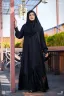 ABAYA AR-RUMAISHA PREMIUM SNAP BUTTON ABAYA