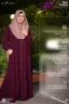ABAYA AL-BASHIRA FRONT OPEN SNAP BUTTON ABAYA | GT-2103