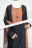 ABAYA AL-KHUSBU-SHRUG STYLE SINGLE PART ABAYA