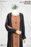 ABAYA AL-KHUSBU-SHRUG STYLE SINGLE PART ABAYA