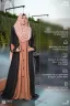 ABAYA AL-KHUSBU-SHRUG STYLE SINGLE PART ABAYA