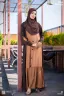 ABAYA AL-KHUSBU-SHRUG STYLE SINGLE PART ABAYA | GT-2014