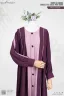 ABAYA AL-KHUSBU-SHRUG STYLE SINGLE PART ABAYA | GT-2017