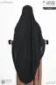 RUFI-EXTRA LONG INSTANT READY HIJAB & NIQAB SET