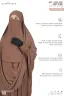RUFI-EXTRA LONG INSTANT READY HIJAB & NIQAB SET