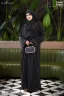DESIGNER EMBROIDERY PREMIUM SET ABAYA | GT-2117