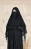 ABRU 3 LAYER HIJAB NIQAB SET | GT-1562