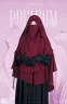 ABRU 3 LAYER HIJAB NIQAB SET | GT-1563