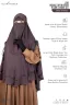 LEYA DOUBLE LAYER READY HIJAB-NIQAB SET