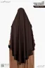LEYA DOUBLE LAYER READY HIJAB-NIQAB SET