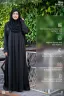 ABAYA AR-RAFI'AH-PREMIUM SLEEVE BUTTON ABAYA