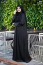 ABAYA AR-RAFI'AH-PREMIUM SLEEVE BUTTON ABAYA