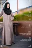 ABAYA AR-RAFI'AH-PREMIUM SLEEVE BUTTON ABAYA | GT-2008