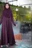 ABAYA AR-RAFI'AH-PREMIUM SLEEVE BUTTON ABAYA