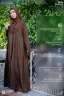ABAYA AR-RAFI'AH-PREMIUM SLEEVE BUTTON ABAYA | GT-2006