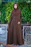 ABAYA AR-RAFI'AH-PREMIUM SLEEVE BUTTON ABAYA | GT-2006