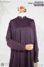 ABAYA AR-RAFI'AH-PREMIUM SLEEVE BUTTON ABAYA | GT-2010