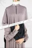 ABAYA AR-RAFI'AH-PREMIUM SLEEVE BUTTON ABAYA | GT-2008
