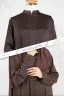 ABAYA AR-RAFI'AH-PREMIUM SLEEVE BUTTON ABAYA | GT-2006