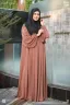 ABAYA-ELHAM CUTE PUFF SLEEVE ABAYA | GT-2075