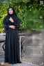 ABAYA-ELHAM CUTE PUFF SLEEVE ABAYA