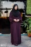 ABAYA-ELHAM CUTE PUFF SLEEVE ABAYA
