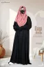 MUNTAHA CHEST FRILL ABAYA
