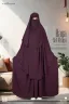HAYA PREMIUM - 3 PART ABAYA SET  | GT-1427