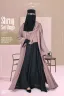 PREMIUM SHRUG ABAYA - 3 PART SET | GT-1580