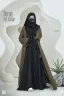 PREMIUM SHRUG ABAYA - 3 PART SET | GT-1476