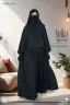 ANIKA CAPE STYLE ABAYA GOWN | GT-1485