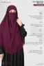 FIHA- SIDE SNAP BUTTON READY HIJAB | GT-2148