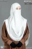 UMMI INSTANT READY HIJAB & NIQAB SET | GT-1627