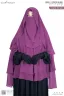 ABRU 3 LAYER HIJAB NIQAB SET