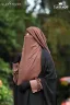 NAOMI TWO LAYER FLAP NIQAB | GT-1271