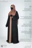PREMIUM SHRUG ABAYA - 3 PART SET | GT-1530