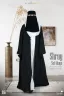 PREMIUM SHRUG ABAYA - 3 PART SET | GT-1534
