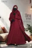 PREMIUM SHRUG ABAYA - 3 PART SET | GT-1536