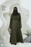 YUSRA THE LUXURY PLAIN ABAYA | GT-1618