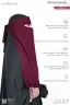 SARAH SINGLE LAYER NIQAB | GT-1732