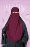 SARAH SINGLE LAYER NIQAB | GT-1732