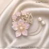 Flower Brooch Pink | HB-19