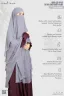 RUBA-3 LAYER EXTRA LONG READY HIJAB | GT-2127