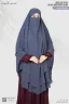 RUBA-3 LAYER EXTRA LONG READY HIJAB