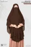 RUBA-3 LAYER EXTRA LONG READY HIJAB | GT-2125