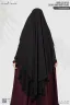 RUBA-3 LAYER EXTRA LONG READY HIJAB | GT-2123