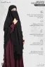 RUBA-3 LAYER EXTRA LONG READY HIJAB | GT-2123