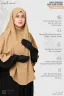 ENAYA SHOULDER TUCKS - HIJAB & NIQAB | GT-2186